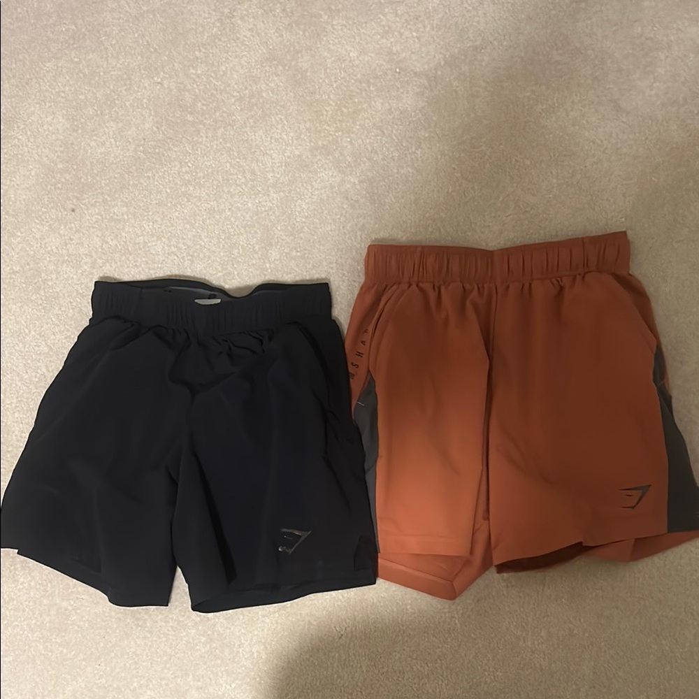 2x Bundle Gymshark Shorts Mens size Small